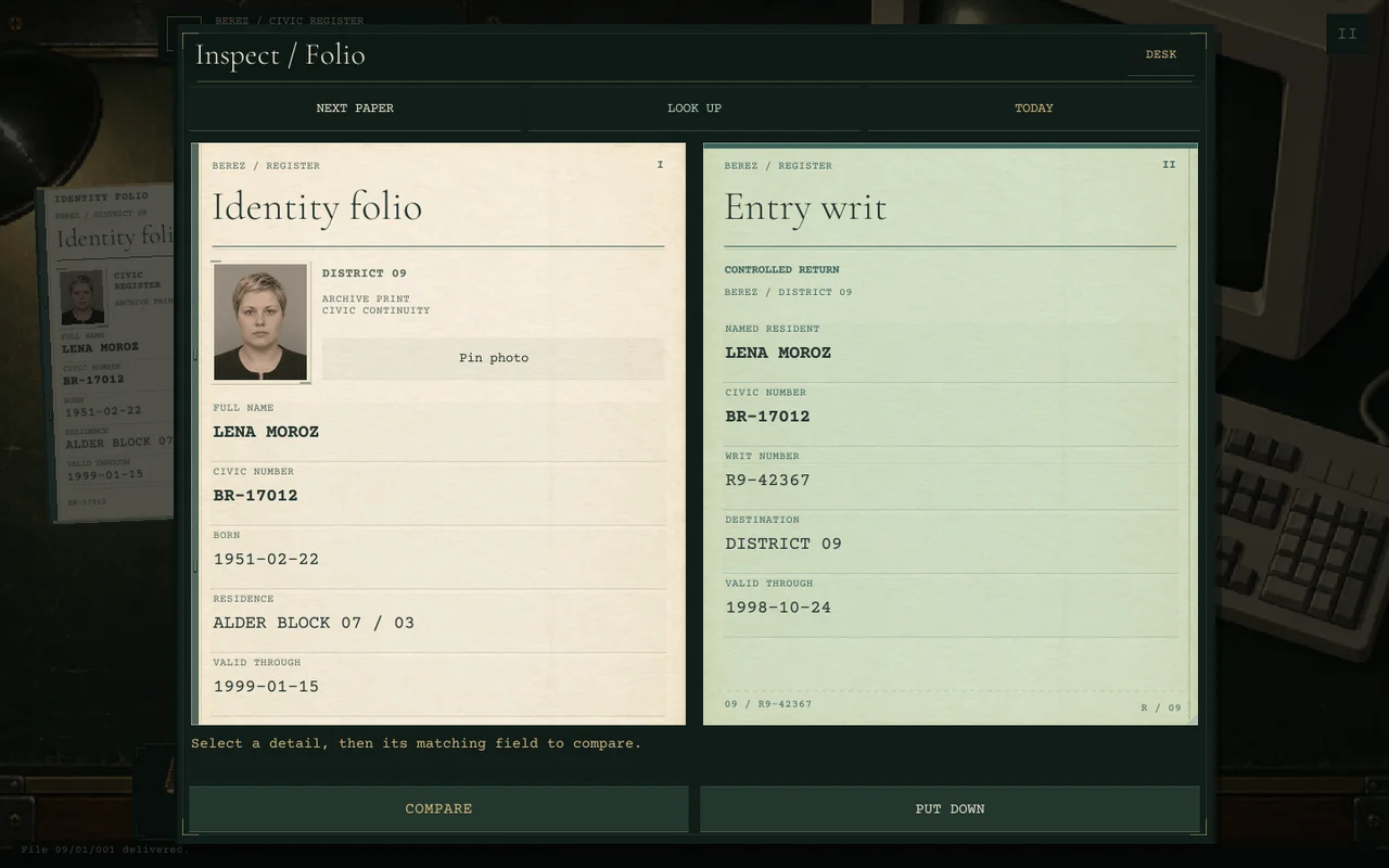 The Still Register gameplay screenshot 2